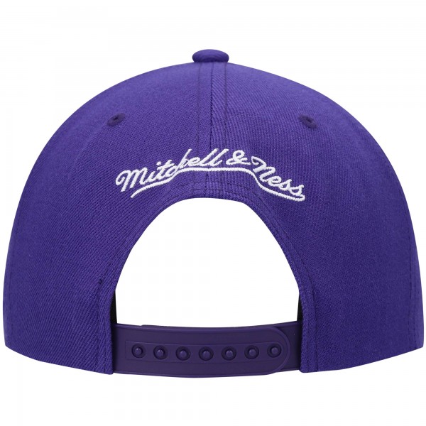 Бейсболка Utah Jazz Mitchell & Ness Hardwood Classics Team Ground 2.0 - Purple