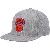 Бейсболка New York Knicks Mitchell & Ness Hardwood Classics Team 2.0 - Heathered Gray