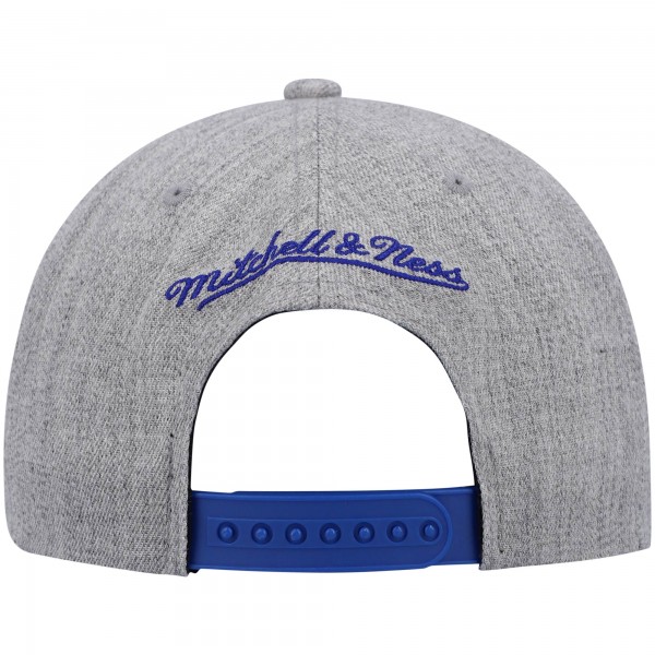 Бейсболка New York Knicks Mitchell & Ness Hardwood Classics Team 2.0 - Heathered Gray