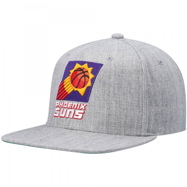 Бейсболка Phoenix Suns Mitchell & Ness Hardwood Classics Team 2.0 - Heathered Gray