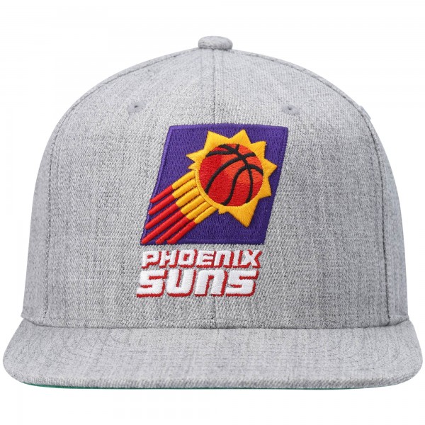 Бейсболка Phoenix Suns Mitchell & Ness Hardwood Classics Team 2.0 - Heathered Gray