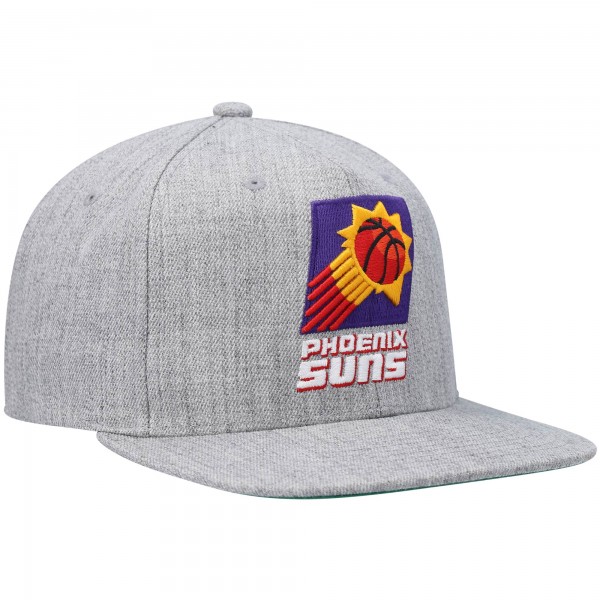 Бейсболка Phoenix Suns Mitchell & Ness Hardwood Classics Team 2.0 - Heathered Gray