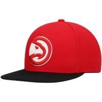 Бейсболка Atlanta Hawks Mitchell & Ness Team Two-Tone 2.0 - Red/Black