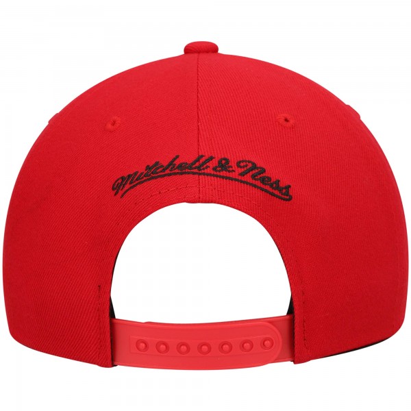 Бейсболка Atlanta Hawks Mitchell & Ness Team Two-Tone 2.0 - Red/Black