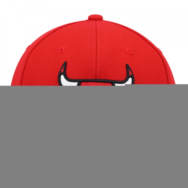Бейсболка Chicago Bulls Mitchell & Ness Team Two-Tone 2.0 - Red/Black