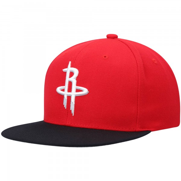 Бейсболка Houston Rockets Mitchell & Ness Team Two-Tone 2.0 - Red/Black