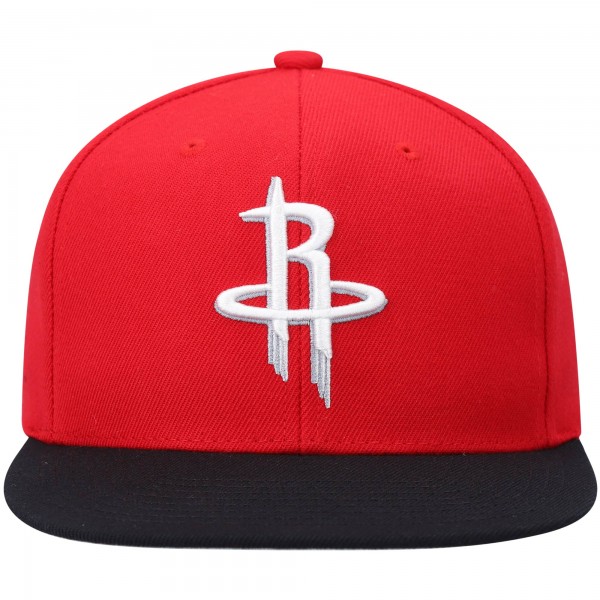Бейсболка Houston Rockets Mitchell & Ness Team Two-Tone 2.0 - Red/Black