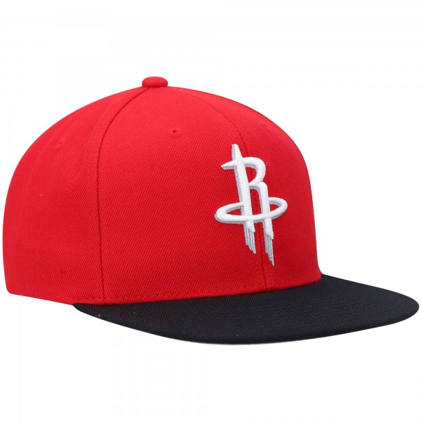 Бейсболка Houston Rockets Mitchell & Ness Team Two-Tone 2.0 - Red/Black