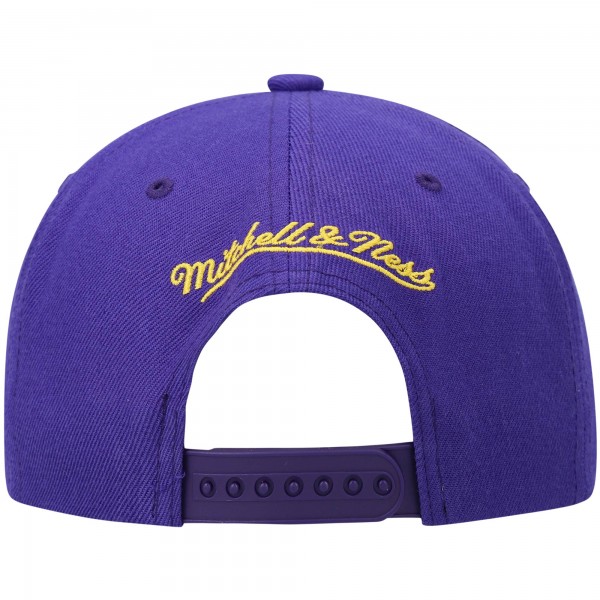 Бейсболка Los Angeles Lakers Mitchell & Ness Team Two-Tone 2.0 - Purple/Gold