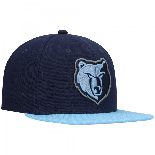 Бейсболка Memphis Grizzlies Mitchell & Ness Team Two-Tone 2.0 - Navy/Light Blue