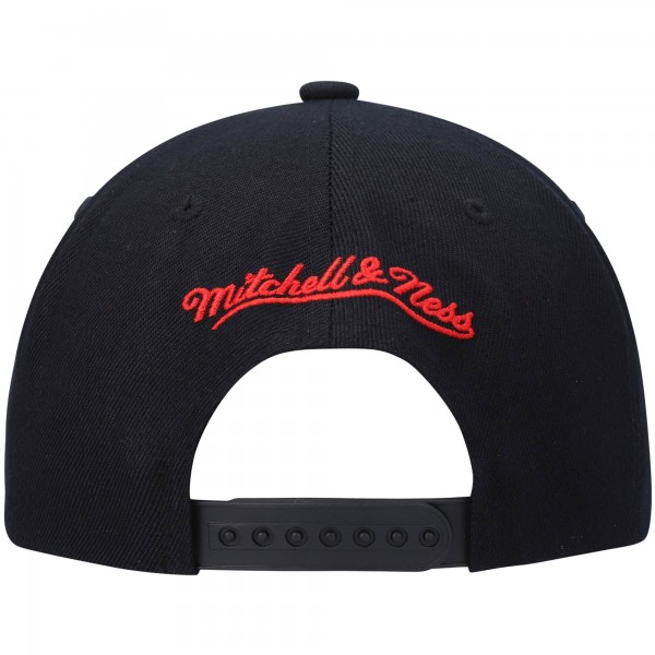 Бейсболка Portland Trail Blazers Mitchell & Ness Team Two-Tone 2.0 - Black/Red