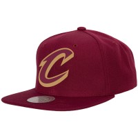 Бейсболка Cleveland Cavaliers Mitchell & Ness Ground 2.0 - Wine