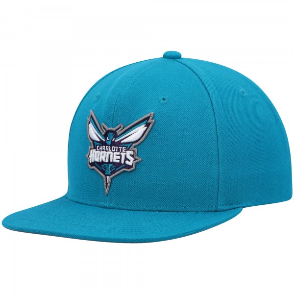 Бейсболка Charlotte Hornets Mitchell & Ness Ground 2.0 - Teal