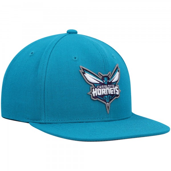 Бейсболка Charlotte Hornets Mitchell & Ness Ground 2.0 - Teal