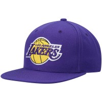 Бейсболка Los Angeles Lakers Mitchell & Ness Purple Ground 2.0