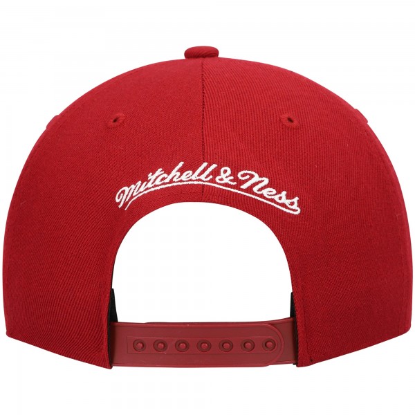 Бейсболка Miami Heat Mitchell & Ness Ground 2.0 - Red