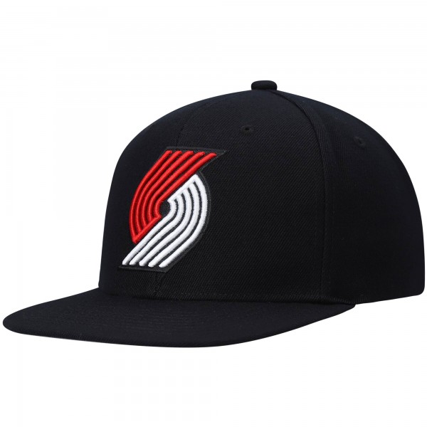 Бейсболка Portland Trail Blazers Mitchell & Ness Ground 2.0 - Black