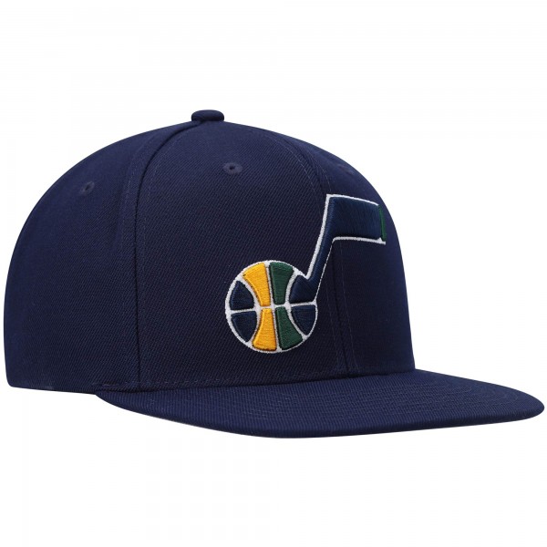 Бейсболка Utah Jazz Mitchell & Ness Ground 2.0 - Navy