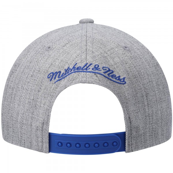 Golden State Warriors Mitchell & Ness Heathered Gray 2.0 Snapback Hat
