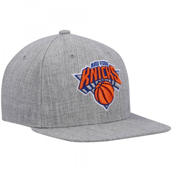 Бейсболка New York Knicks Mitchell & Ness 2.0 - Heathered Gray