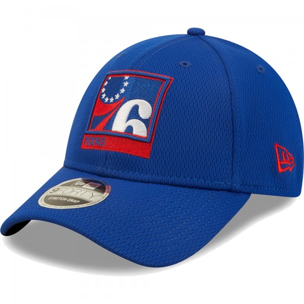 Бейсболка Philadelphia 76ers New Era Framed 9FORTY - Royal