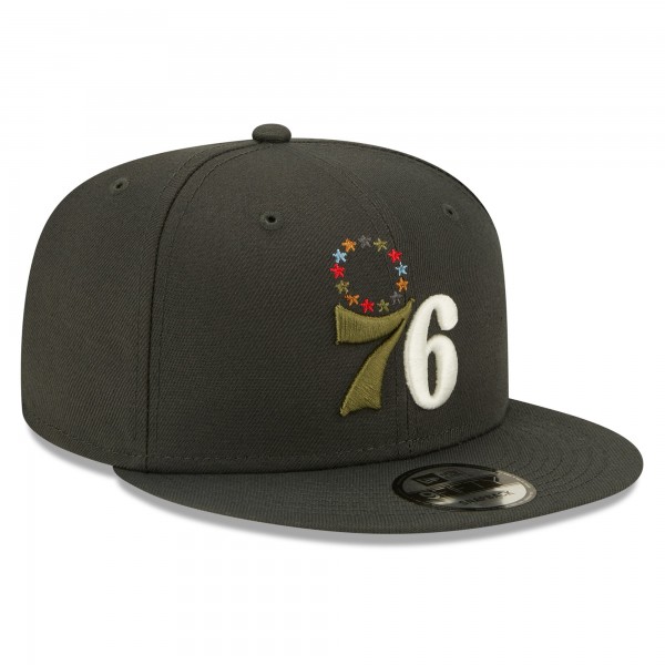 Бейсболка Philadelphia 76ers New Era Color Pack Multi 9FIFTY - Charcoal