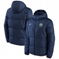 Nigeria National Team Nike Strike Hoodie Full-Zip Jacket - Navy