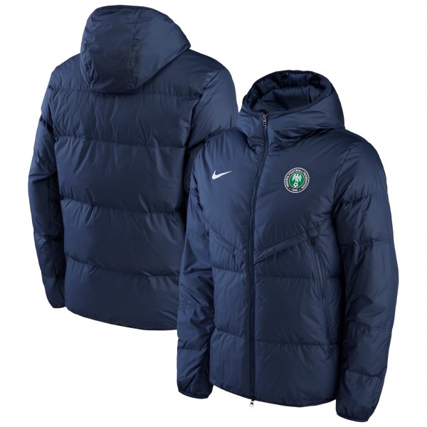 Nigeria National Team Nike Strike Hoodie Full-Zip Jacket - Navy