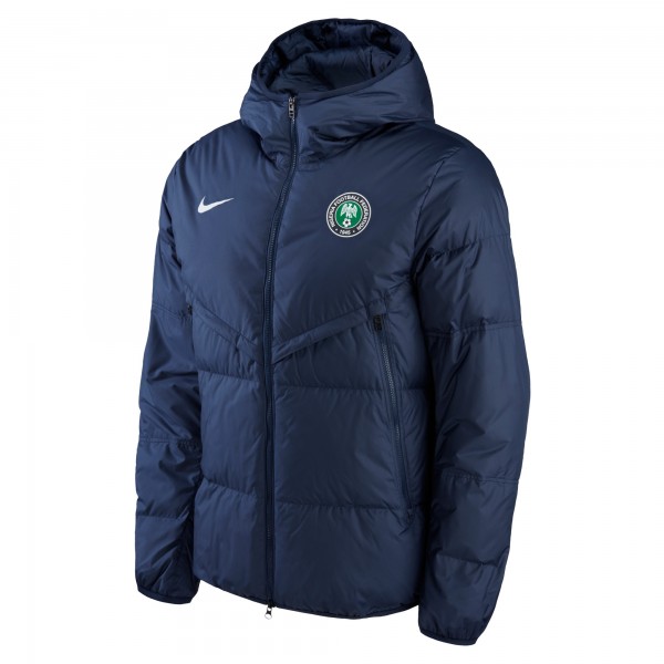 Nigeria National Team Nike Strike Hoodie Full-Zip Jacket - Navy