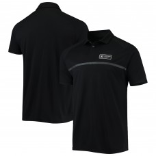 New York Yankees Levelwear Black Sector Raglan Polo