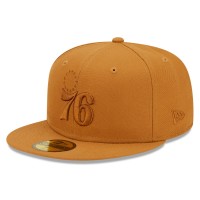 Бейсболка Philadelphia 76ers New Era Color Pack 59FIFTY - Tan