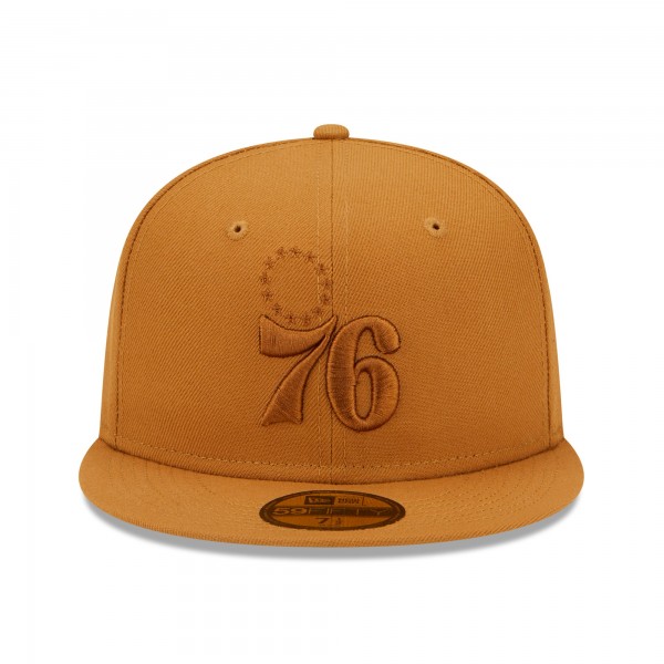 Бейсболка Philadelphia 76ers New Era Color Pack 59FIFTY - Tan