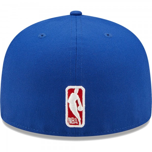 Бейсболка Philadelphia 76ers New Era Royal Fall 22 Identity 59FIFTY