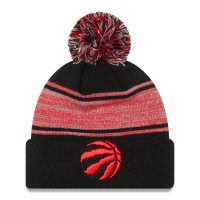 Шапка с помпоном Toronto Raptors New Era Chilled Cuffed Knit - Black