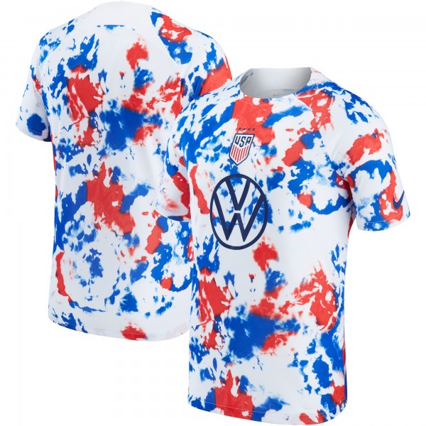 USWNT Nike 2022/23 Pre-Match Top - White