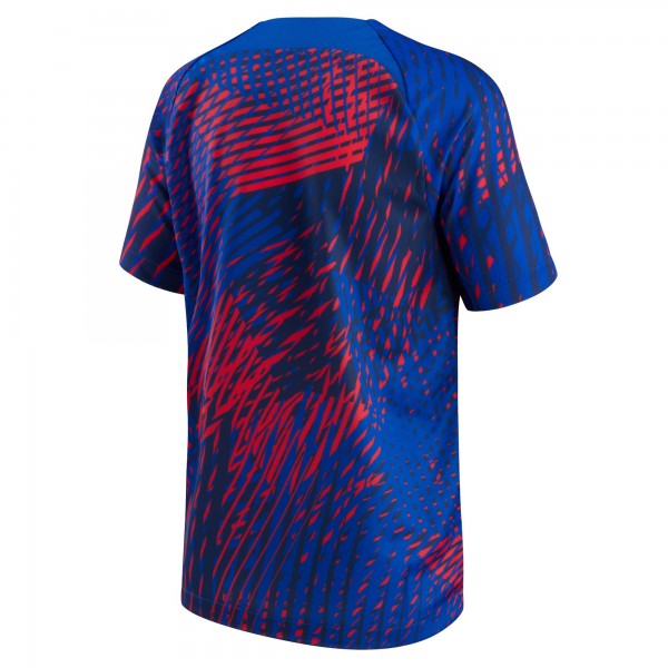 Футболка Paris Saint-Germain Nike 2022/23 Pre-Match - Blue