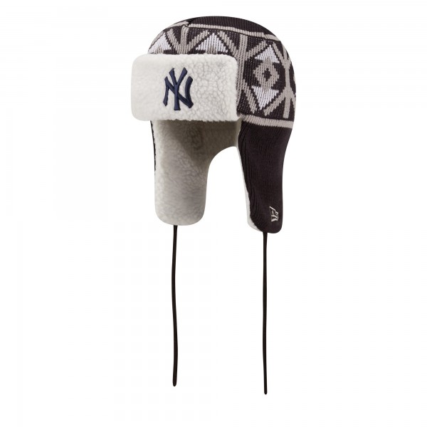 Шапка - ушанка New York Yankees New Era Knit - Navy