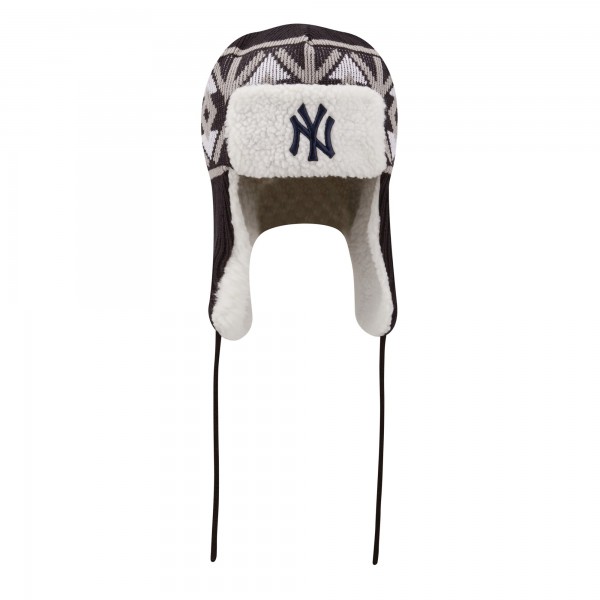 Шапка - ушанка New York Yankees New Era Knit - Navy