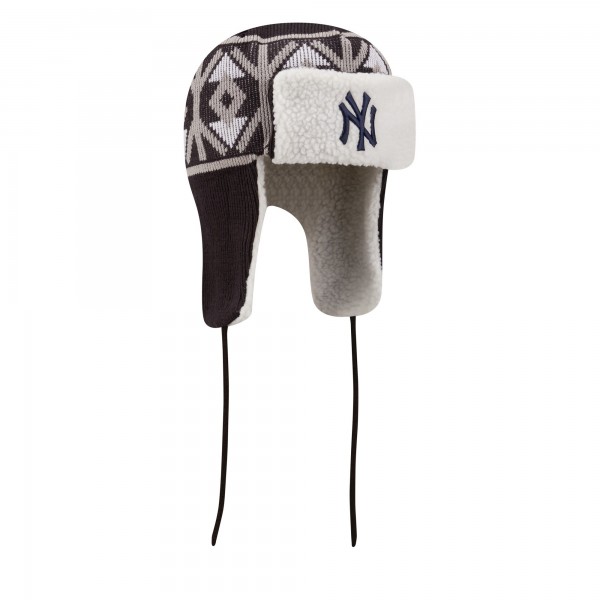 Шапка - ушанка New York Yankees New Era Knit - Navy