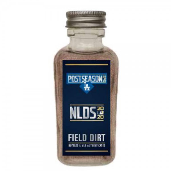 Los Angeles Dodgers vs. San Diego Padres Game-Used Dirt Jar from Game 3 of 2020 NLDS - Dodgers Clinch Spot in the NLCS