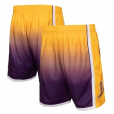 Шорты Los Angeles Lakers Mitchell & Ness 2009/10 Hardwood Classics Fadeaway Reload 3.0 Swingman - Gold/Purple