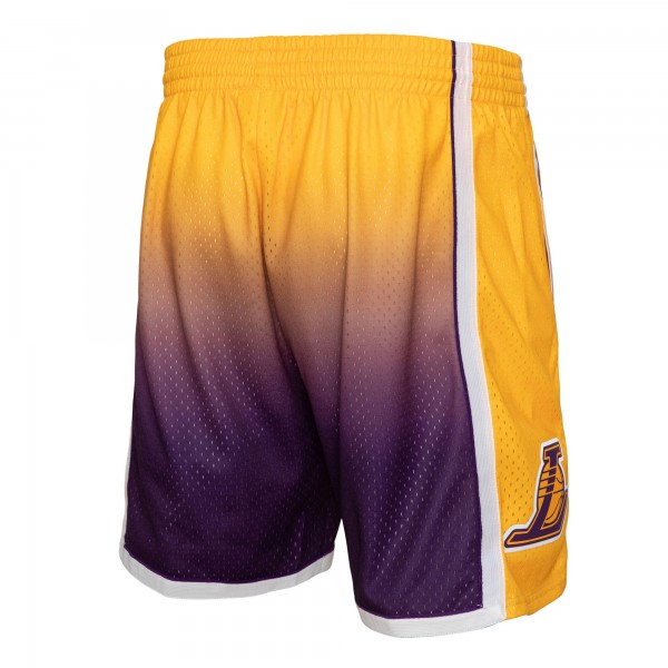 Шорты Los Angeles Lakers Mitchell & Ness 2009/10 Hardwood Classics Fadeaway Reload 3.0 Swingman - Gold/Purple