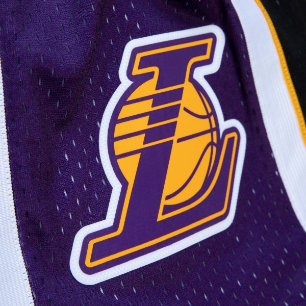 Шорты Los Angeles Lakers Mitchell & Ness 2009/10 Hardwood Classics Fadeaway Reload 3.0 Swingman - Purple/Black