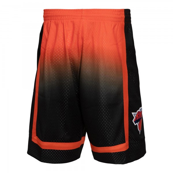 Шорты New York Knicks Mitchell & Ness 1996/97 Hardwood Classics Fadeaway Reload 3.0 Swingman - Orange/Black