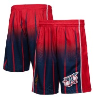 Шорты Houston Rockets Mitchell & Ness 1996/97 Hardwood Classics Fadeaway Reload 3.0 Swingman - Red/Navy