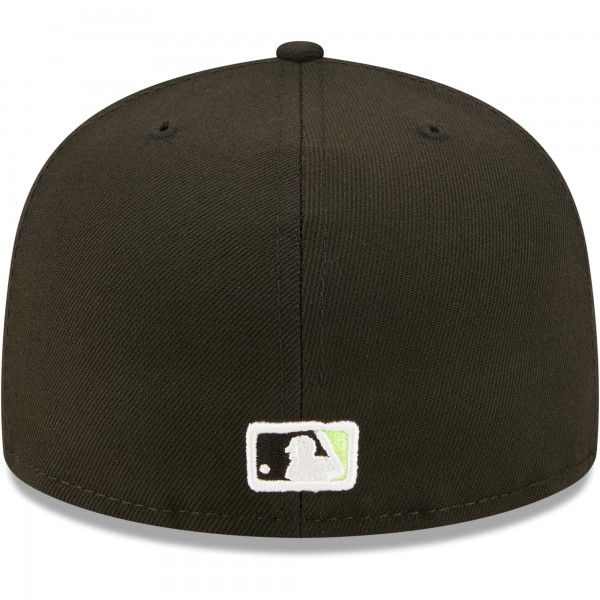 Бейсболка New York Yankees New Era Summer Pop 1996 World Series 59FIFTY Snake Undervisor - Black