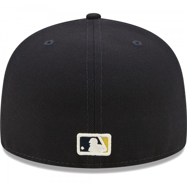 Бейсболка New York Yankees New Era 1996 World Series Champions Citrus Pop UV 59FIFTY - Navy