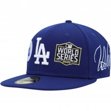 Бейсболка Los Angeles Dodgers New Era Historic World Series Champions 59FIFTY - Royal