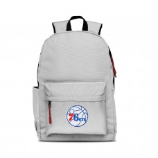 Philadelphia 76ers MOJO Laptop Backpack - Gray