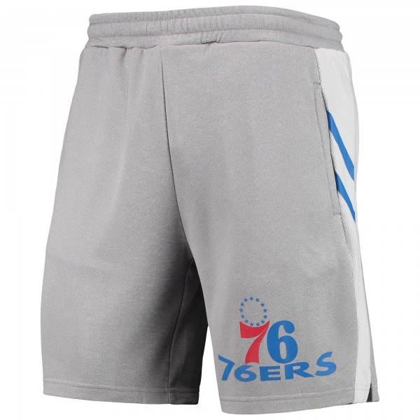 Шорты Philadelphia 76ers Concepts Sport Stature - Gray